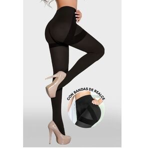 Stagmi Fajas Push-Up Colombian Perfect ButtLift Shaper Pantyhose Stockings S/M!